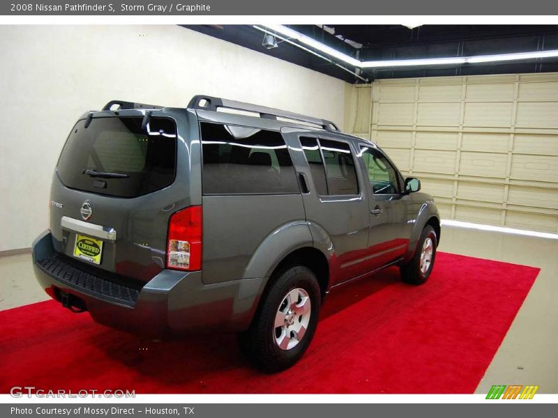 Storm Gray / Graphite 2008 Nissan Pathfinder S