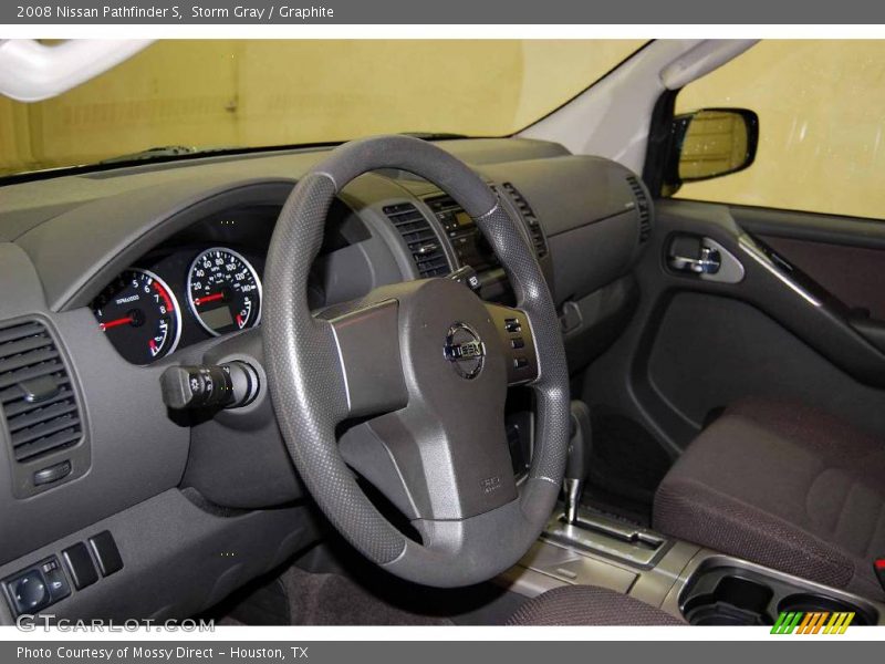 Storm Gray / Graphite 2008 Nissan Pathfinder S