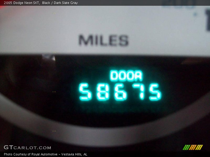 Black / Dark Slate Gray 2005 Dodge Neon SXT