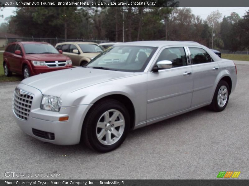 Bright Silver Metallic / Dark Slate Gray/Light Slate Gray 2007 Chrysler 300 Touring