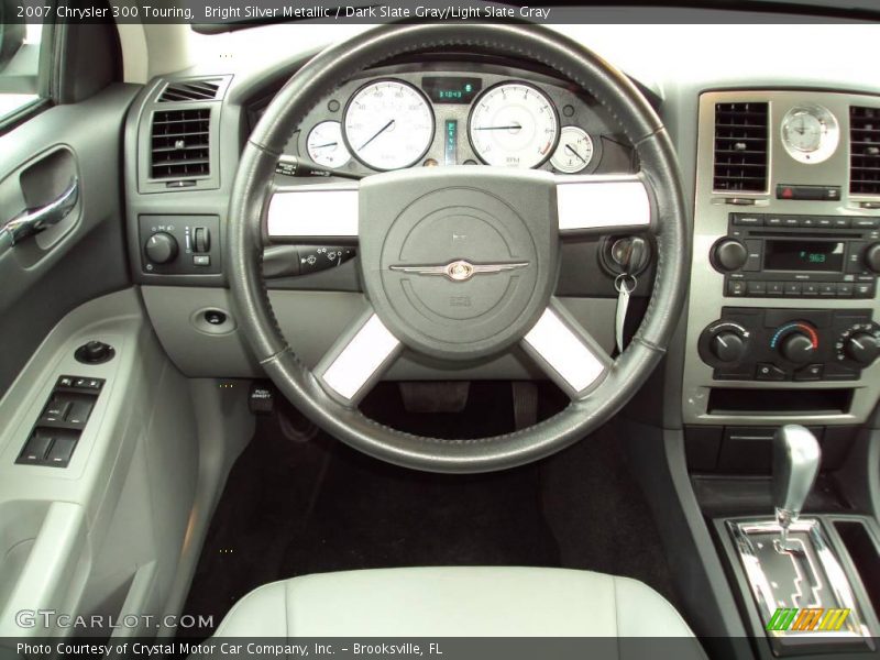 Bright Silver Metallic / Dark Slate Gray/Light Slate Gray 2007 Chrysler 300 Touring