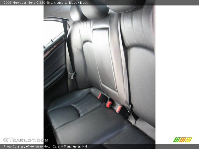 Black / Black 2006 Mercedes-Benz C 280 4Matic Luxury
