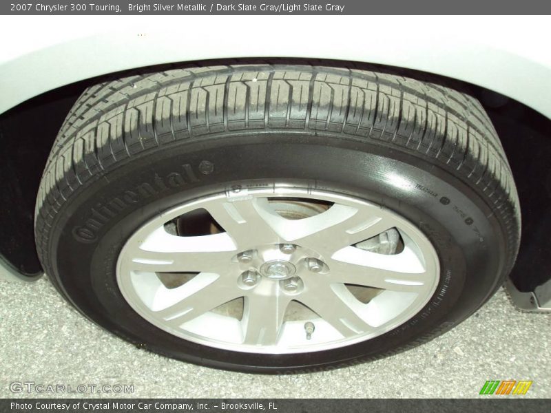 Bright Silver Metallic / Dark Slate Gray/Light Slate Gray 2007 Chrysler 300 Touring