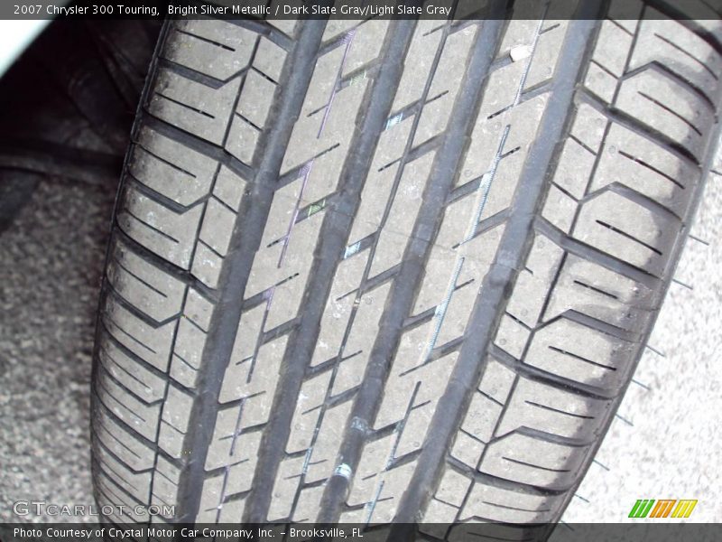 Bright Silver Metallic / Dark Slate Gray/Light Slate Gray 2007 Chrysler 300 Touring