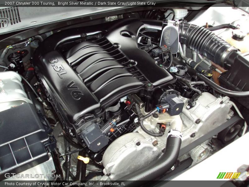 Bright Silver Metallic / Dark Slate Gray/Light Slate Gray 2007 Chrysler 300 Touring