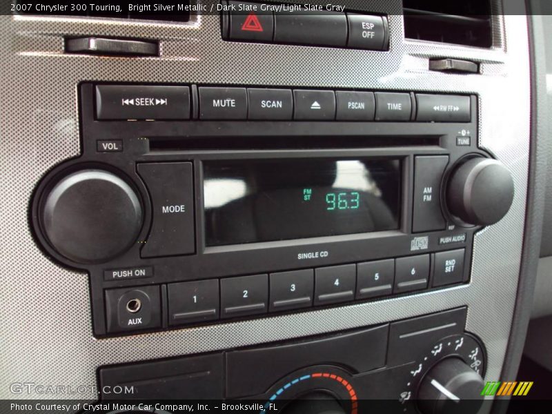 Bright Silver Metallic / Dark Slate Gray/Light Slate Gray 2007 Chrysler 300 Touring