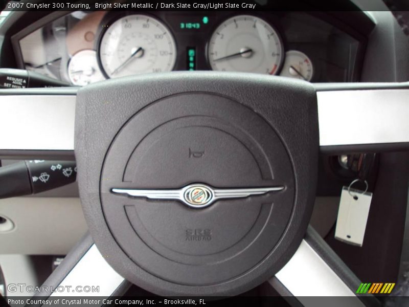 Bright Silver Metallic / Dark Slate Gray/Light Slate Gray 2007 Chrysler 300 Touring