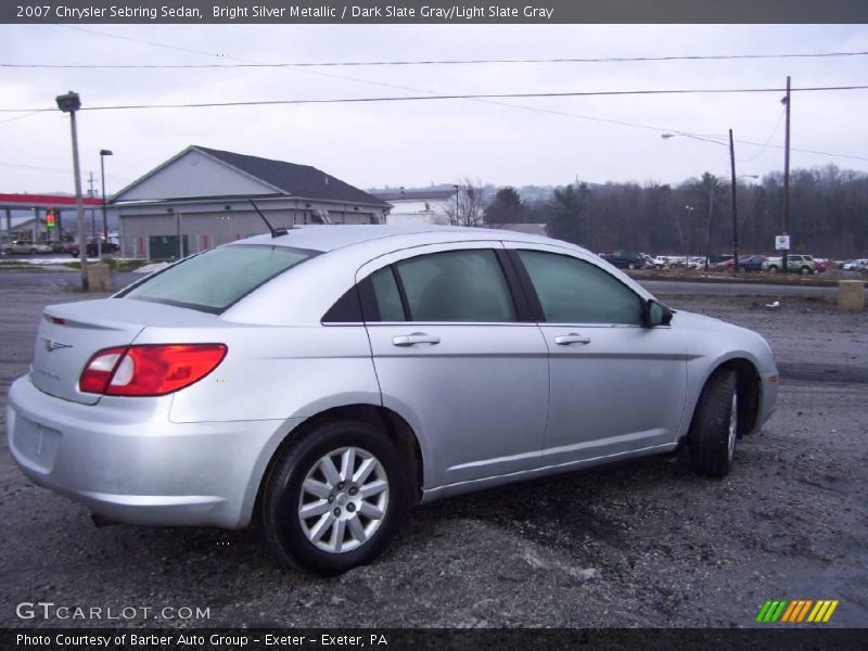 Bright Silver Metallic / Dark Slate Gray/Light Slate Gray 2007 Chrysler Sebring Sedan