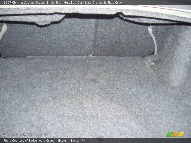 Bright Silver Metallic / Dark Slate Gray/Light Slate Gray 2007 Chrysler Sebring Sedan