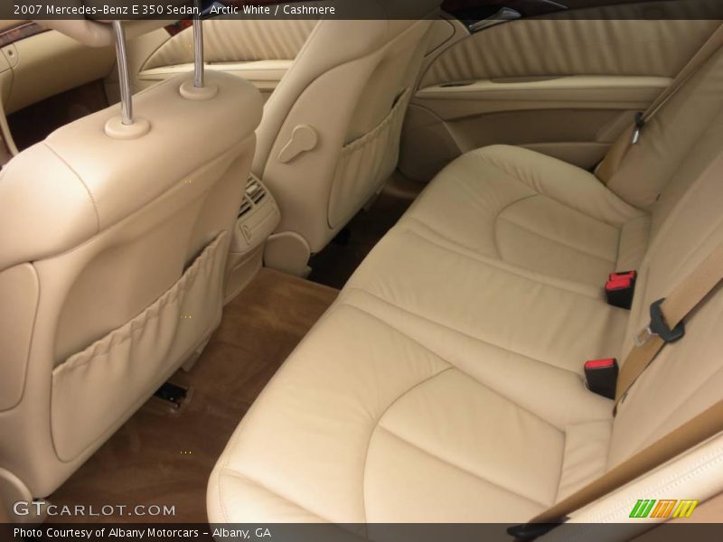 Arctic White / Cashmere 2007 Mercedes-Benz E 350 Sedan