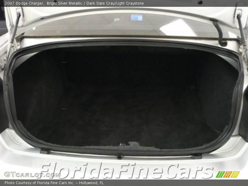 Bright Silver Metallic / Dark Slate Gray/Light Graystone 2007 Dodge Charger