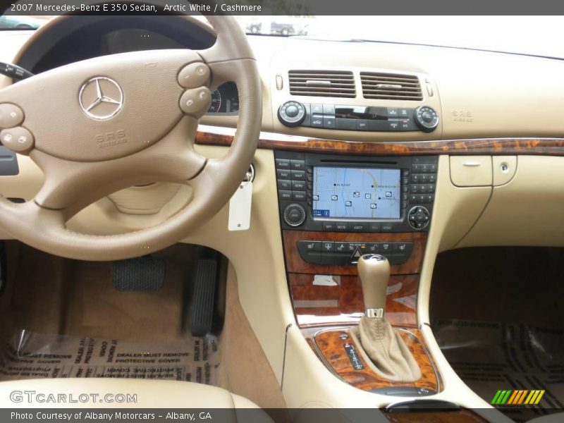 Arctic White / Cashmere 2007 Mercedes-Benz E 350 Sedan