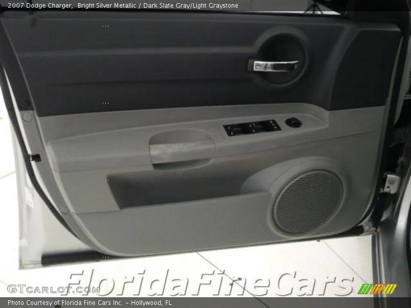 Bright Silver Metallic / Dark Slate Gray/Light Graystone 2007 Dodge Charger