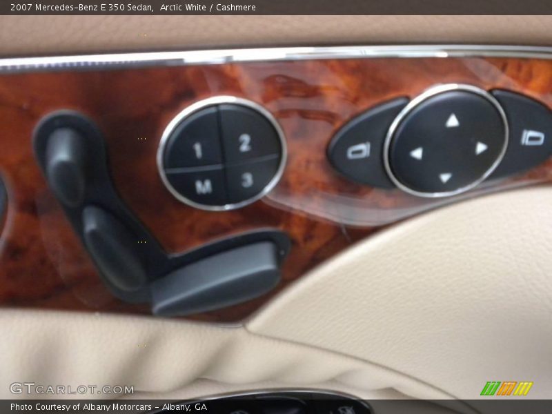 Arctic White / Cashmere 2007 Mercedes-Benz E 350 Sedan