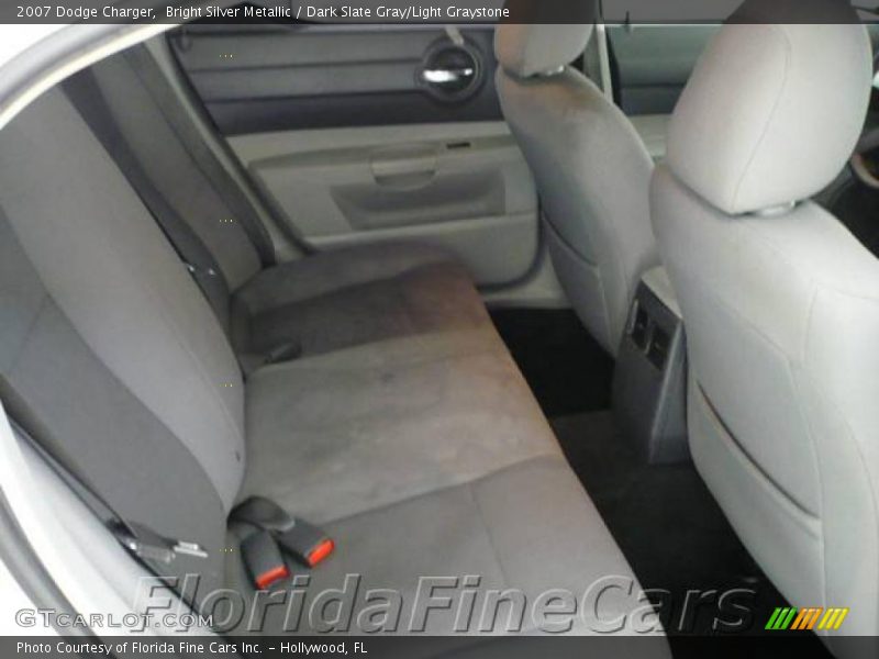Bright Silver Metallic / Dark Slate Gray/Light Graystone 2007 Dodge Charger