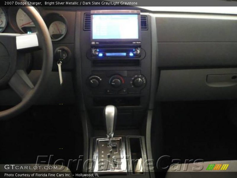 Bright Silver Metallic / Dark Slate Gray/Light Graystone 2007 Dodge Charger