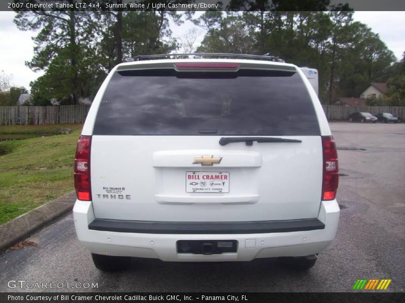 Summit White / Light Cashmere/Ebony 2007 Chevrolet Tahoe LTZ 4x4