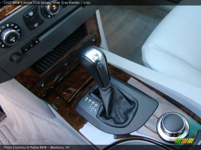 Silver Grey Metallic / Grey 2007 BMW 5 Series 530i Sedan