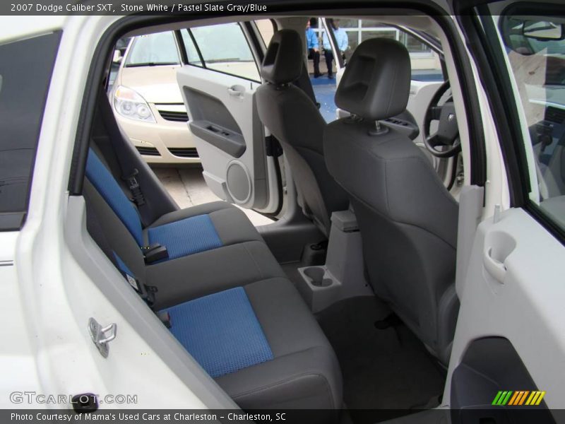 Stone White / Pastel Slate Gray/Blue 2007 Dodge Caliber SXT