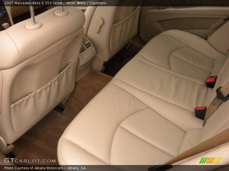Arctic White / Cashmere 2007 Mercedes-Benz E 350 Sedan