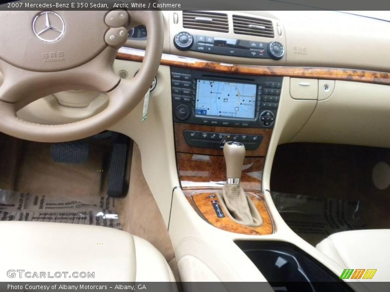 Arctic White / Cashmere 2007 Mercedes-Benz E 350 Sedan