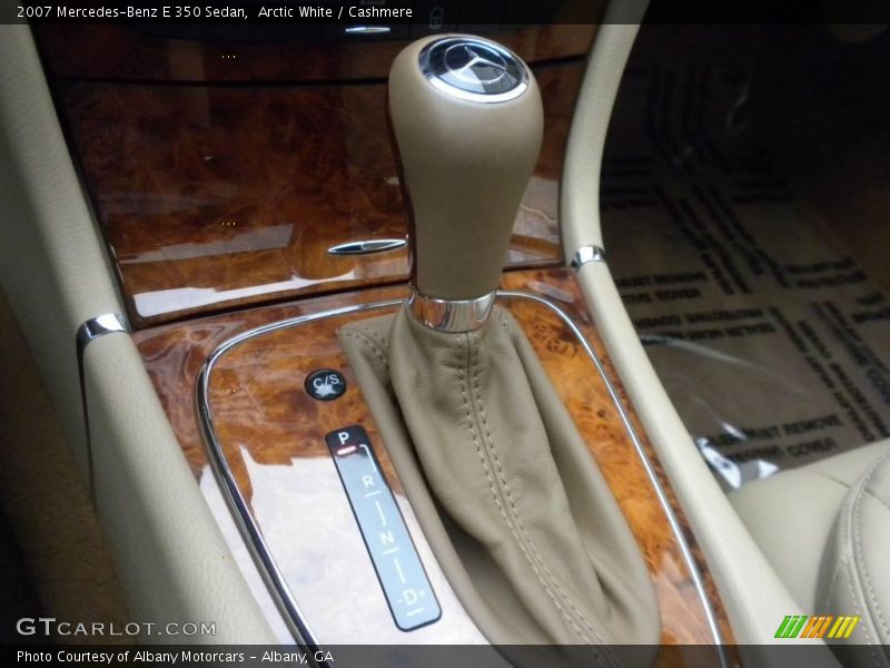 Arctic White / Cashmere 2007 Mercedes-Benz E 350 Sedan