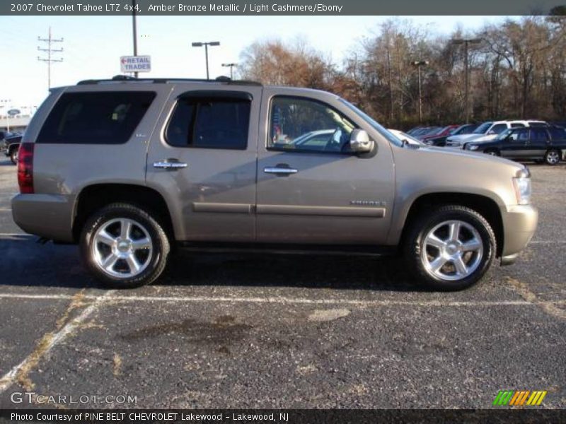 Amber Bronze Metallic / Light Cashmere/Ebony 2007 Chevrolet Tahoe LTZ 4x4