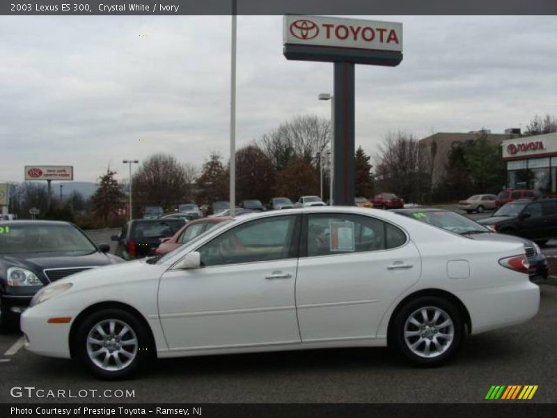 Crystal White / Ivory 2003 Lexus ES 300