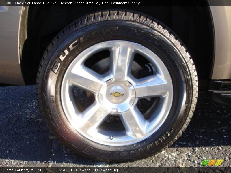 Amber Bronze Metallic / Light Cashmere/Ebony 2007 Chevrolet Tahoe LTZ 4x4