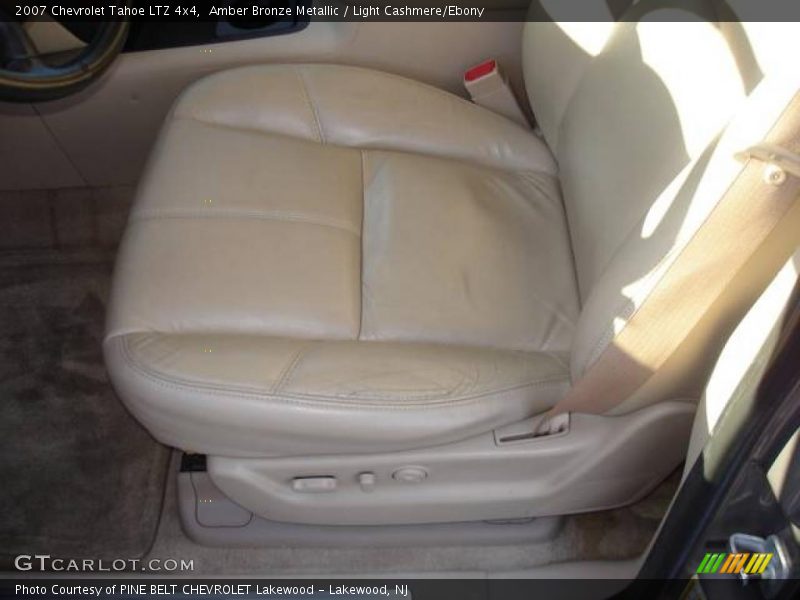 Amber Bronze Metallic / Light Cashmere/Ebony 2007 Chevrolet Tahoe LTZ 4x4