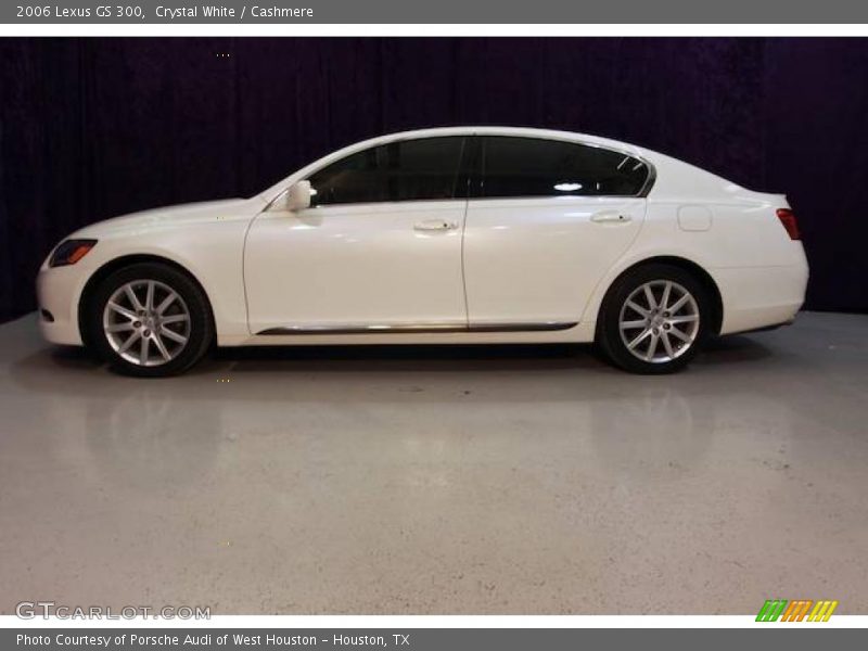 Crystal White / Cashmere 2006 Lexus GS 300