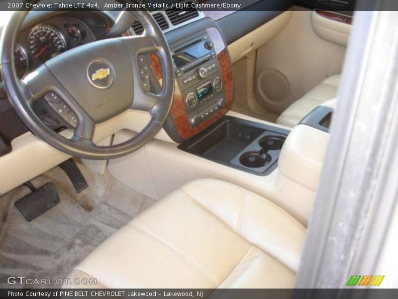Amber Bronze Metallic / Light Cashmere/Ebony 2007 Chevrolet Tahoe LTZ 4x4