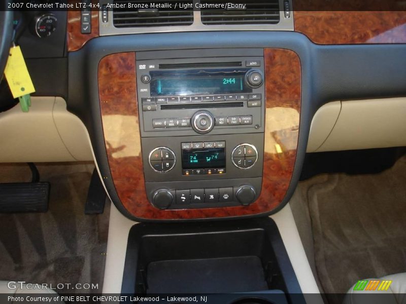 Amber Bronze Metallic / Light Cashmere/Ebony 2007 Chevrolet Tahoe LTZ 4x4