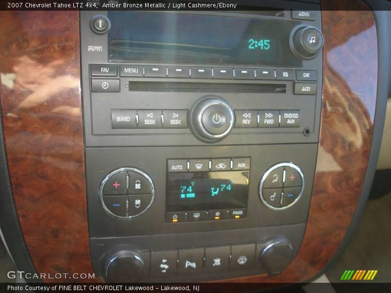 Amber Bronze Metallic / Light Cashmere/Ebony 2007 Chevrolet Tahoe LTZ 4x4