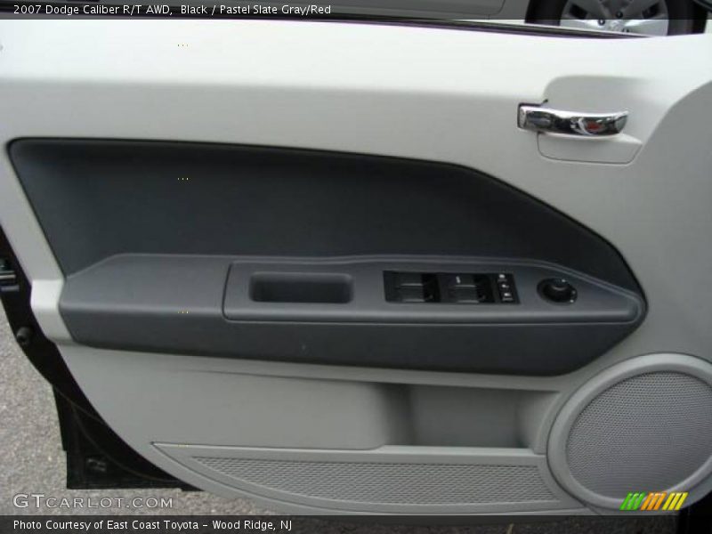Black / Pastel Slate Gray/Red 2007 Dodge Caliber R/T AWD
