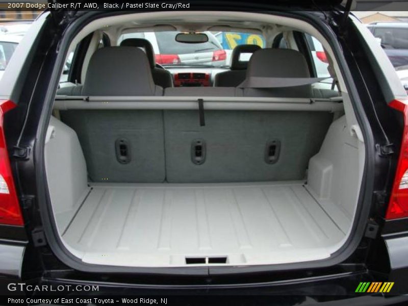 Black / Pastel Slate Gray/Red 2007 Dodge Caliber R/T AWD
