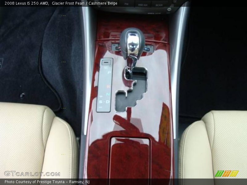 Glacier Frost Pearl / Cashmere Beige 2008 Lexus IS 250 AWD