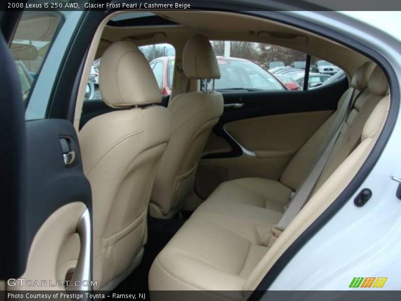 Glacier Frost Pearl / Cashmere Beige 2008 Lexus IS 250 AWD