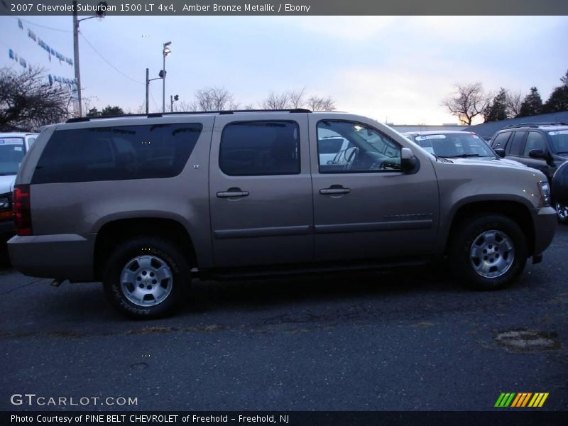 Amber Bronze Metallic / Ebony 2007 Chevrolet Suburban 1500 LT 4x4