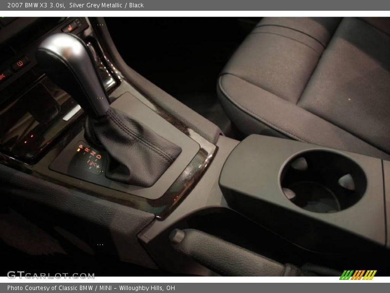 Silver Grey Metallic / Black 2007 BMW X3 3.0si