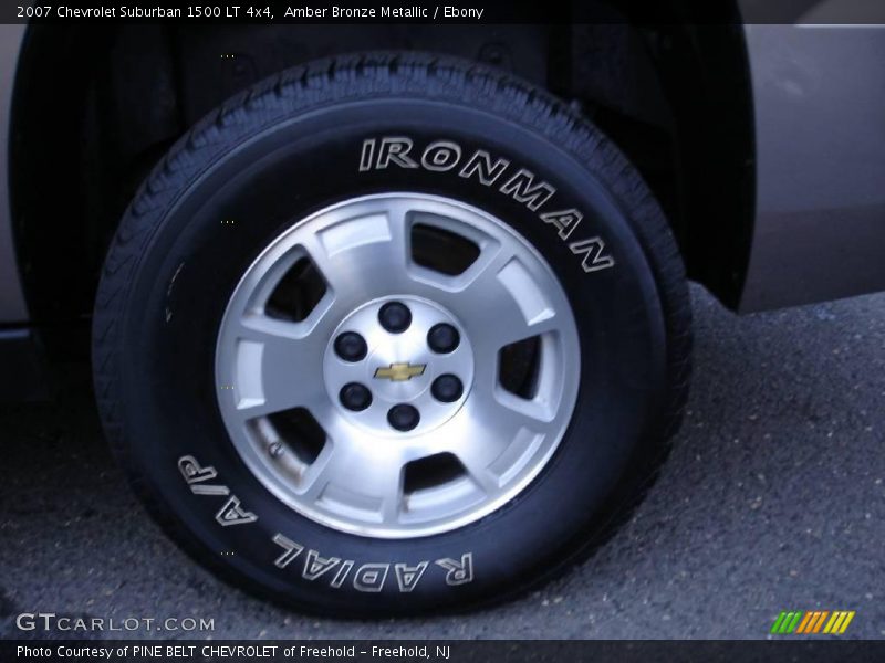 Amber Bronze Metallic / Ebony 2007 Chevrolet Suburban 1500 LT 4x4