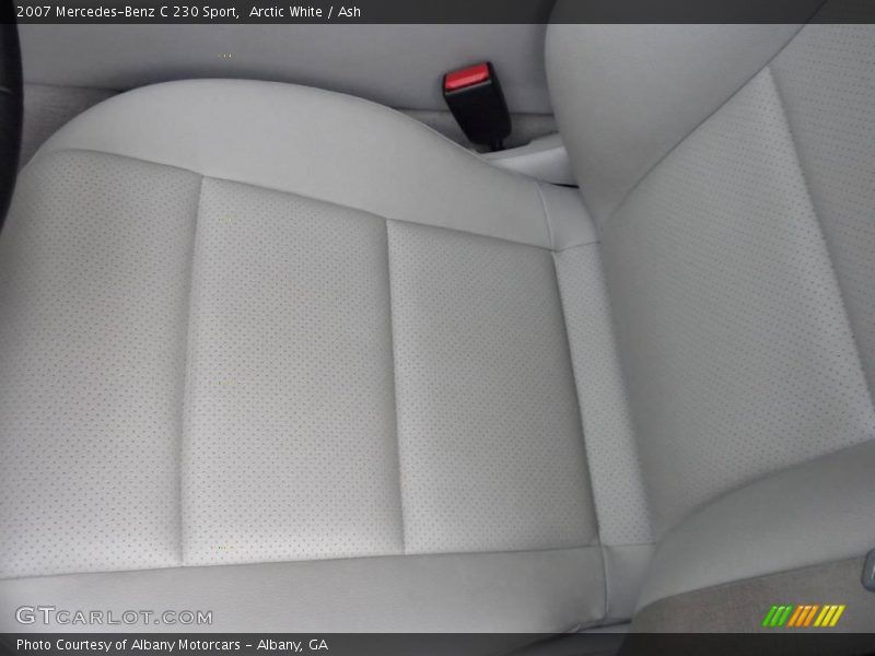 Arctic White / Ash 2007 Mercedes-Benz C 230 Sport