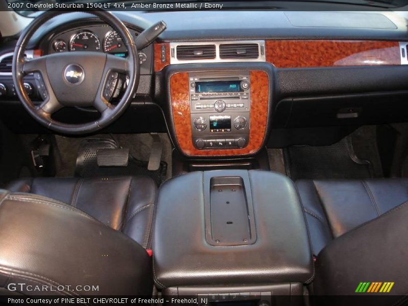 Amber Bronze Metallic / Ebony 2007 Chevrolet Suburban 1500 LT 4x4