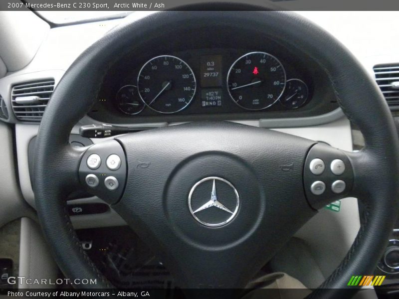Arctic White / Ash 2007 Mercedes-Benz C 230 Sport