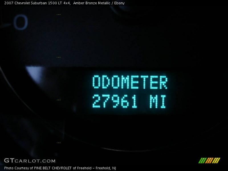 Amber Bronze Metallic / Ebony 2007 Chevrolet Suburban 1500 LT 4x4
