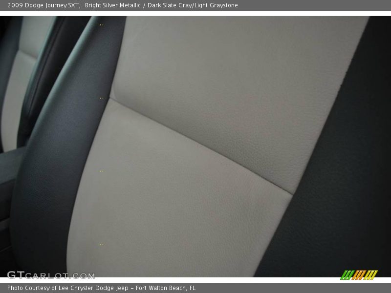 Bright Silver Metallic / Dark Slate Gray/Light Graystone 2009 Dodge Journey SXT