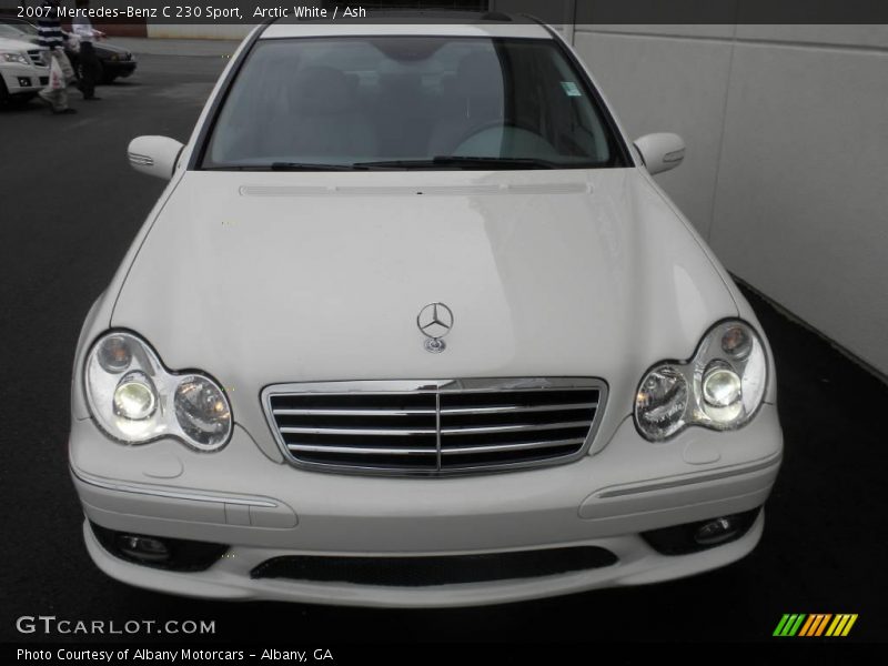 Arctic White / Ash 2007 Mercedes-Benz C 230 Sport