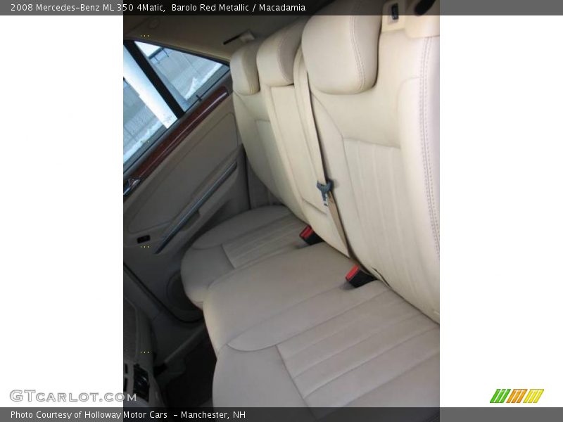 Barolo Red Metallic / Macadamia 2008 Mercedes-Benz ML 350 4Matic