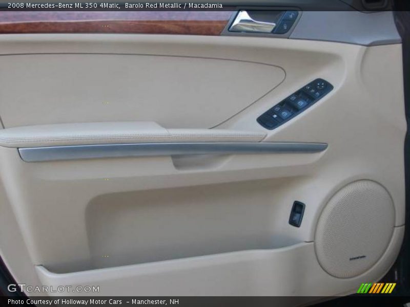 Barolo Red Metallic / Macadamia 2008 Mercedes-Benz ML 350 4Matic