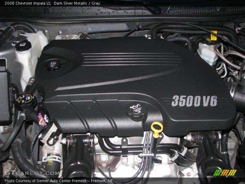 Dark Silver Metallic / Gray 2008 Chevrolet Impala LS